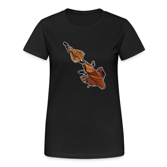 Frauen Gildan Heavy T-Shirt Phyllocrania paradoxa female - Schwarz