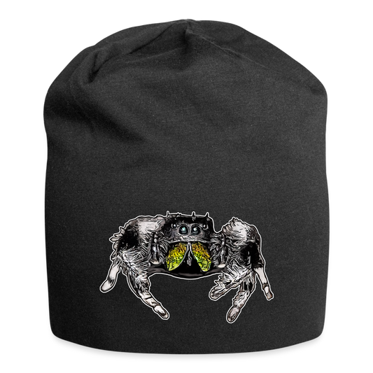 Jersey-Beanie Phidippus regius Rastafari male - Schwarz