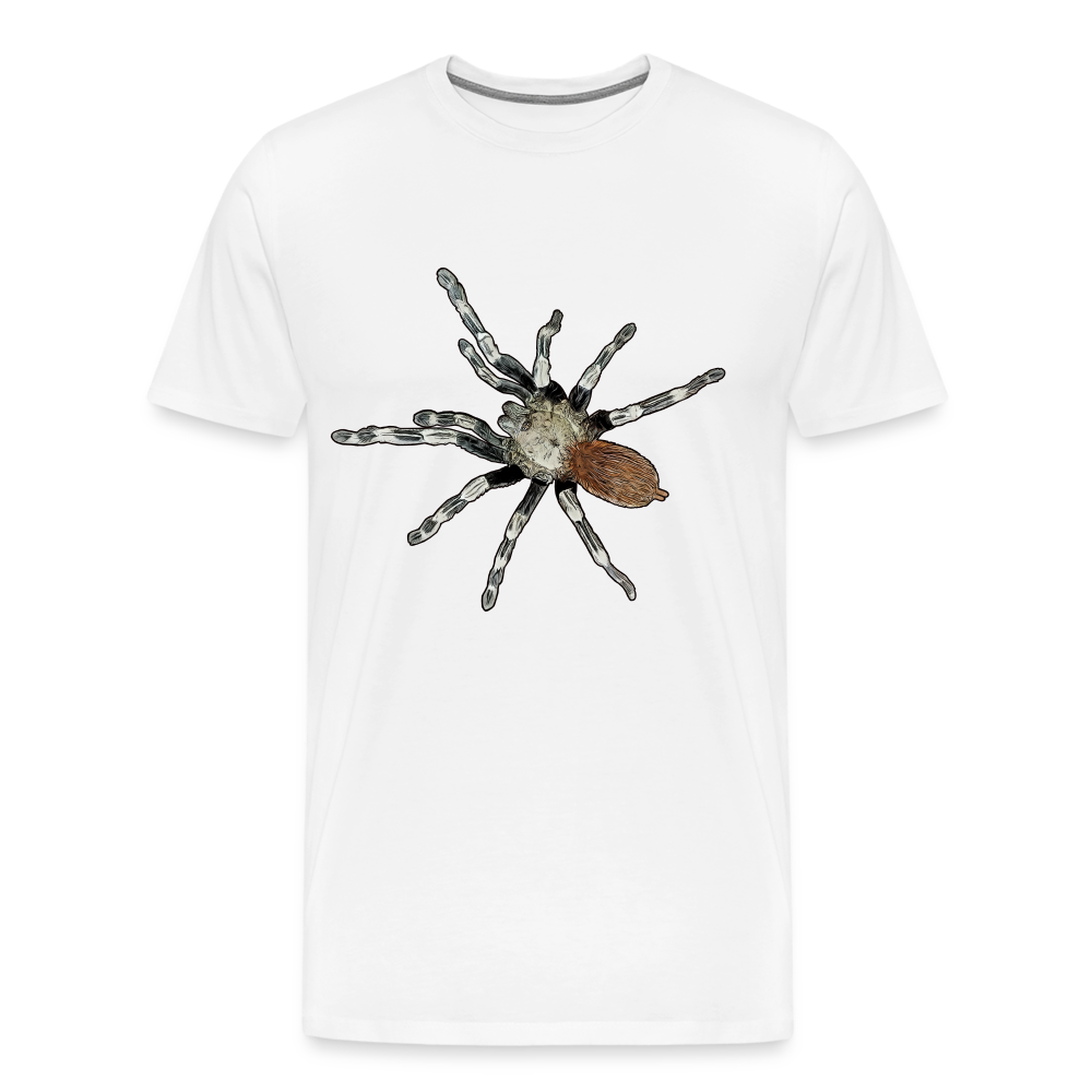 Männer Basic T-Shirt Nhandu chromatus - weiß
