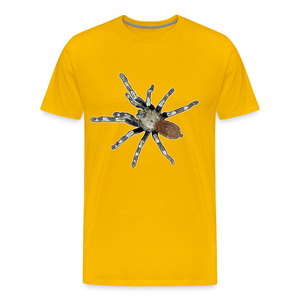 Männer Basic T-Shirt Nhandu chromatus - Sonnengelb