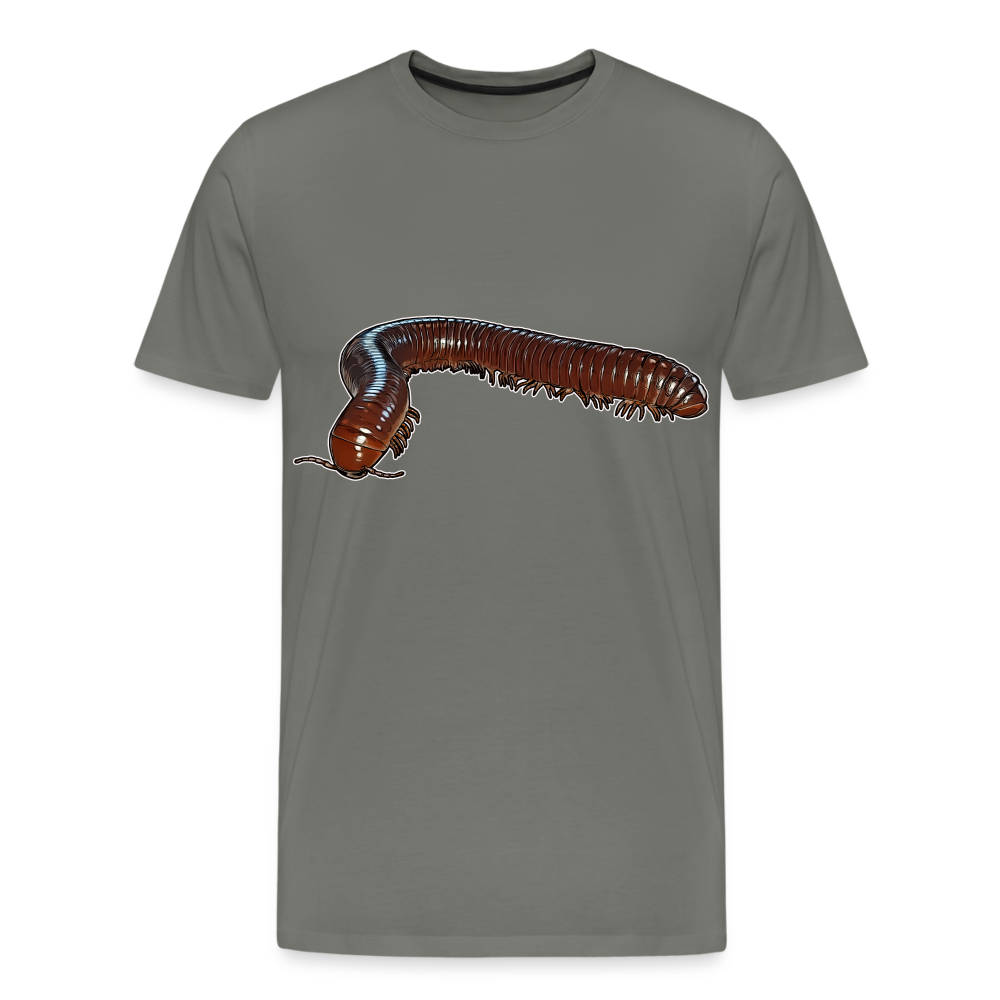 Männer Basic T-Shirt Ophistreptus guineensis - Asphalt