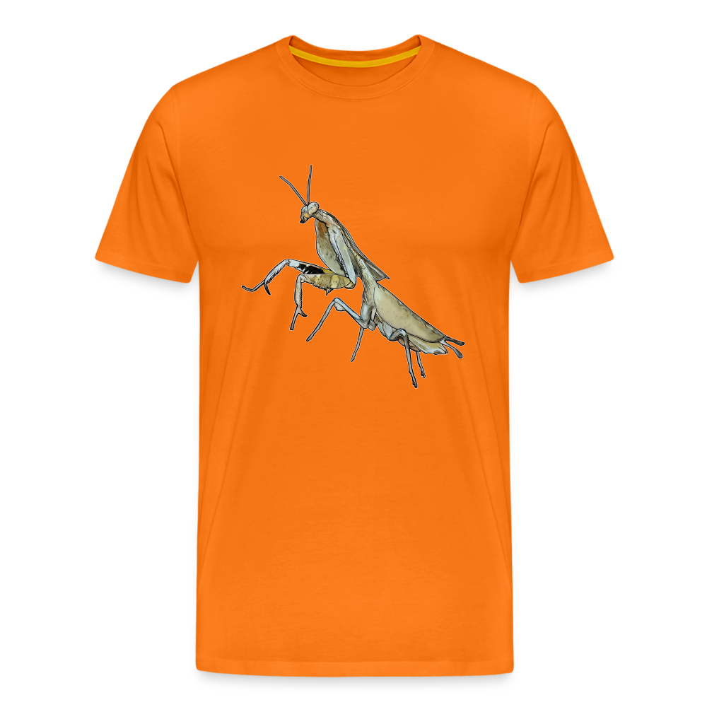 Männer Basic T-Shirt Deroplatys truncata female - Orange