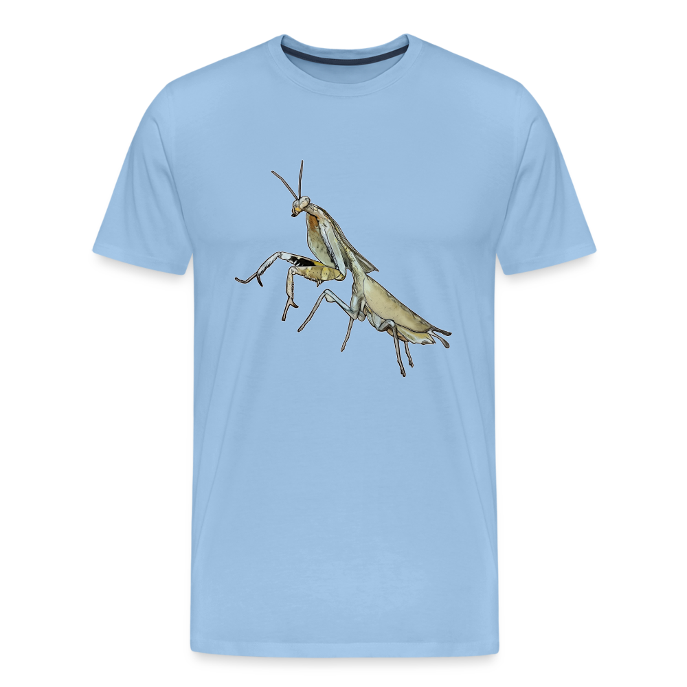 Männer Basic T-Shirt Deroplatys truncata female - Sky