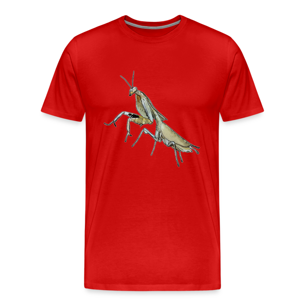 Männer Basic T-Shirt Deroplatys truncata female - Rot