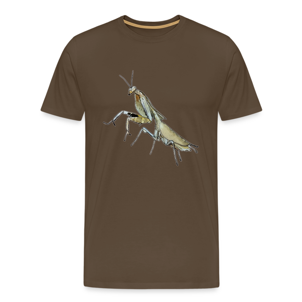 Männer Basic T-Shirt Deroplatys truncata female - Edelbraun