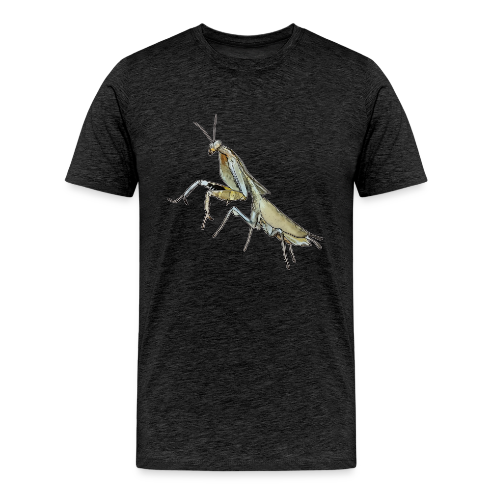Männer Basic T-Shirt Deroplatys truncata female - Anthrazit