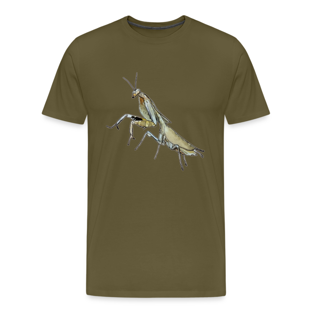 Männer Basic T-Shirt Deroplatys truncata female - Khaki