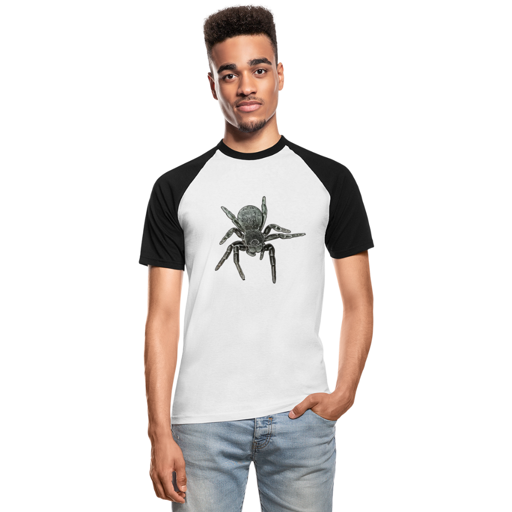 Männer Baseball T-Shirt Eresus walckenaeri - Weiß/Schwarz