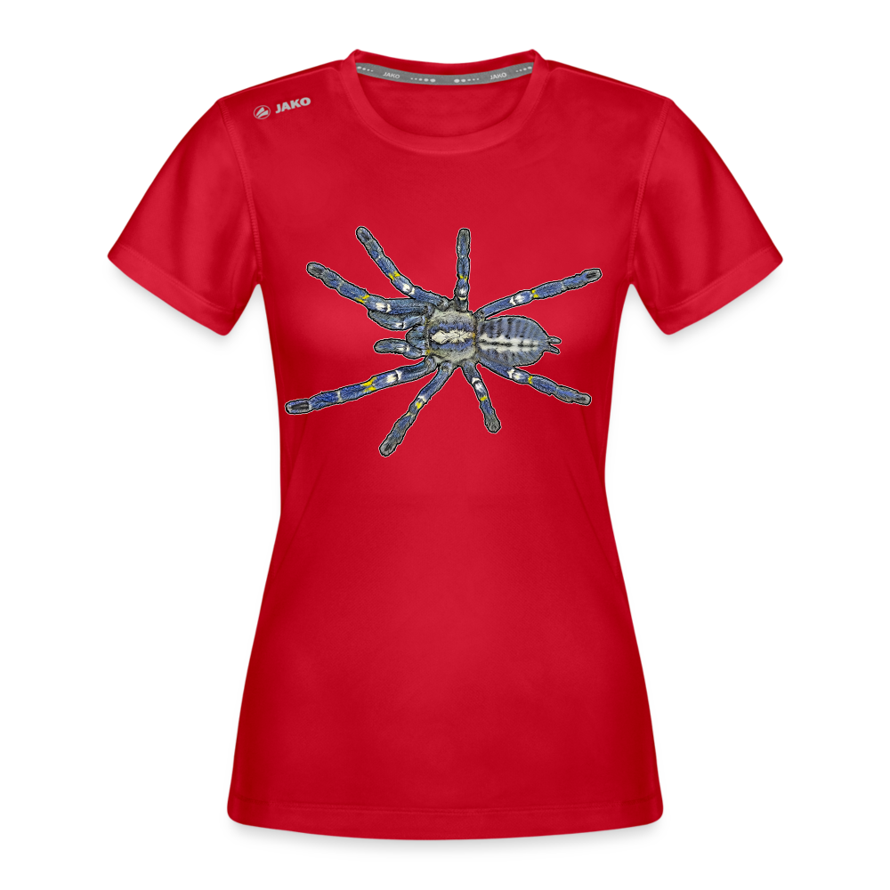 Frauen JAKO Sportswear T-Shirt Poecilotheria metallica - Rot