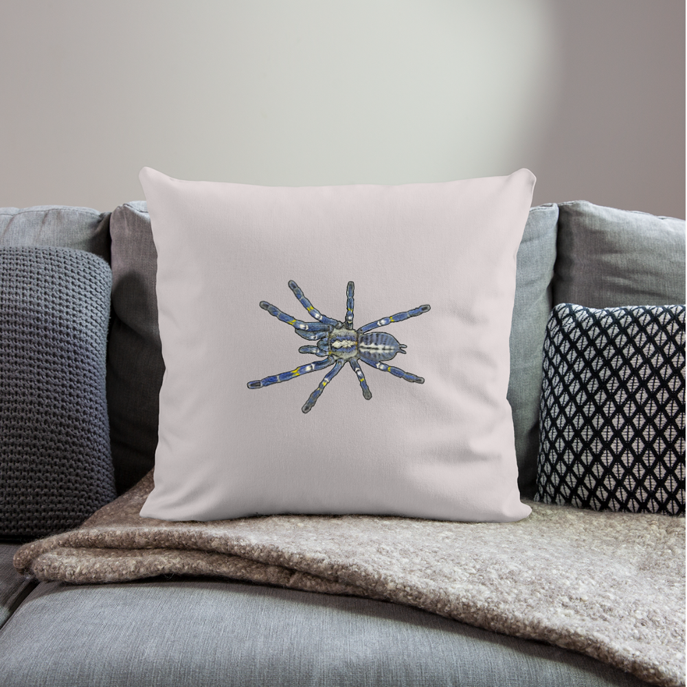 Sofakissen mit Füllung 44 x 44 cm Poecilotheria metallica - helles Taupe