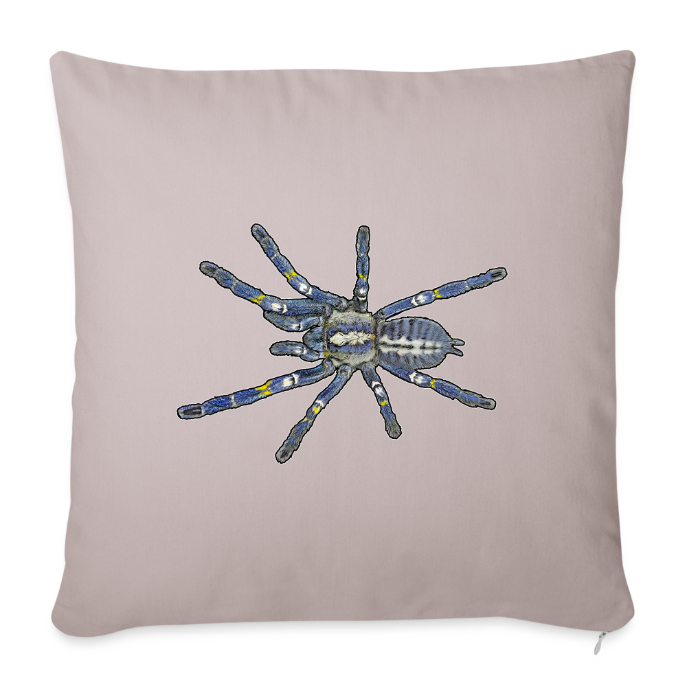 Sofakissen mit Füllung 44 x 44 cm Poecilotheria metallica - helles Taupe