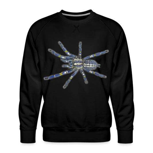 Männer Pullover Poecilotheria metallica - Schwarz