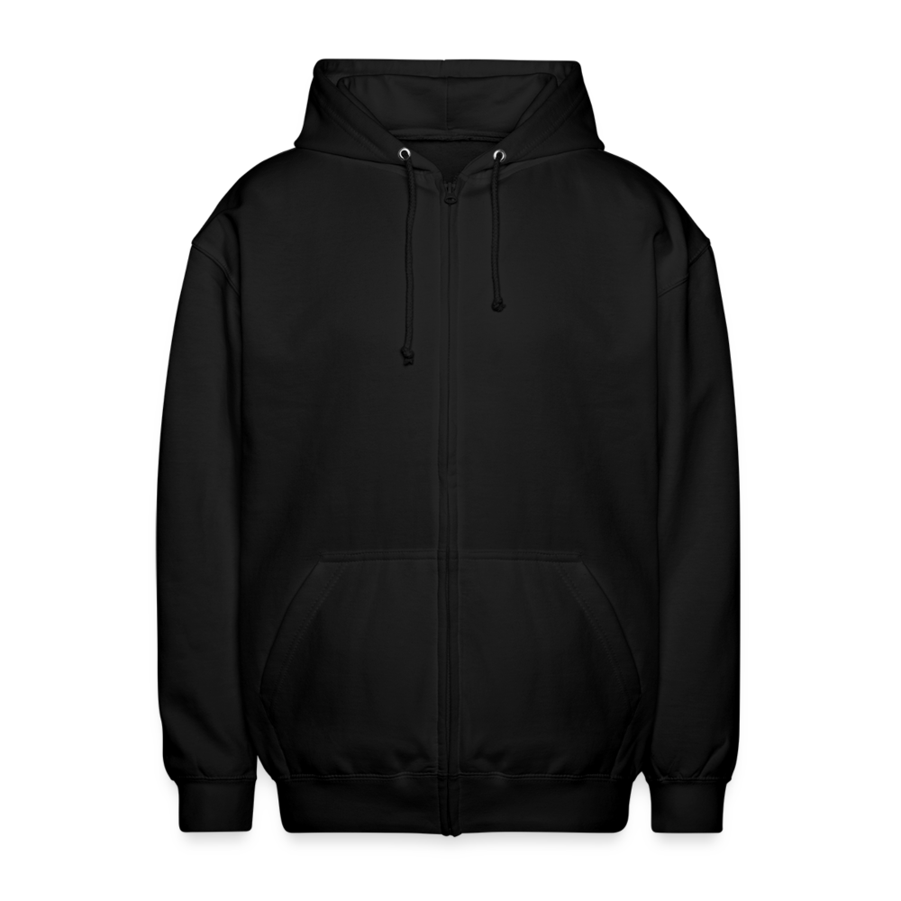 Unisex Zip-Hoodie Poecilotheria metallica - Schwarz