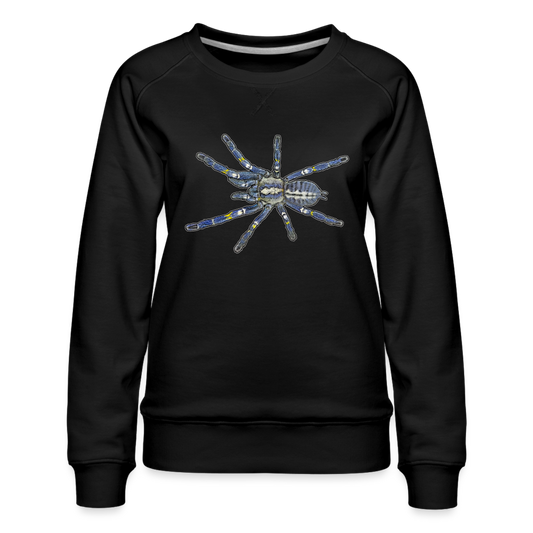 Frauen Pullover Poecilotheria metallica - Schwarz