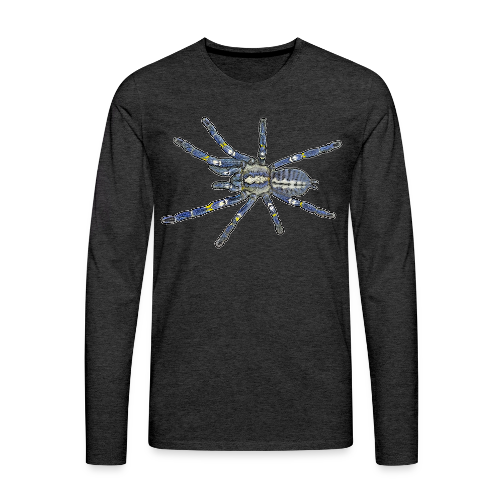Männer Longsleeve Poecilotheria metallica - Anthrazit