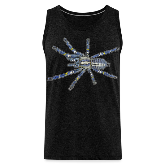 Männer Tank Top Poecilotheria metallica - Anthrazit