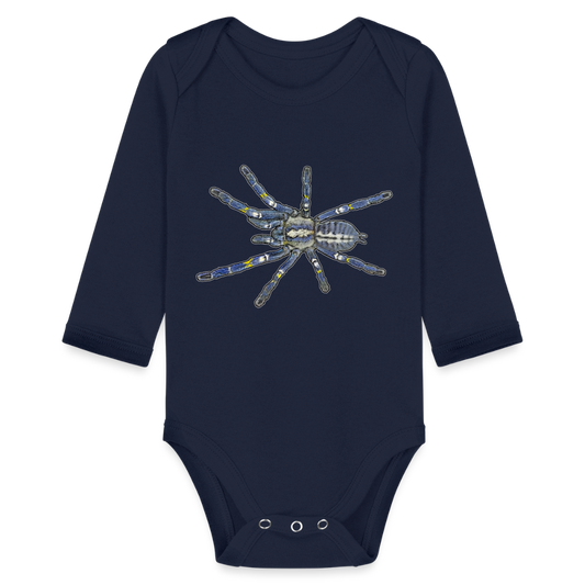 Baby Bio Body lang Poecilotheria metallica - Dunkelnavy