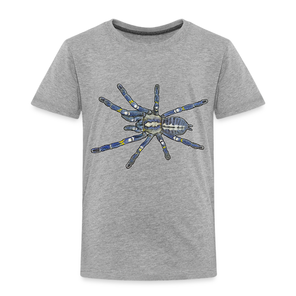 Kinder Basic T-Shirt Poecilotheria metallica - Grau meliert