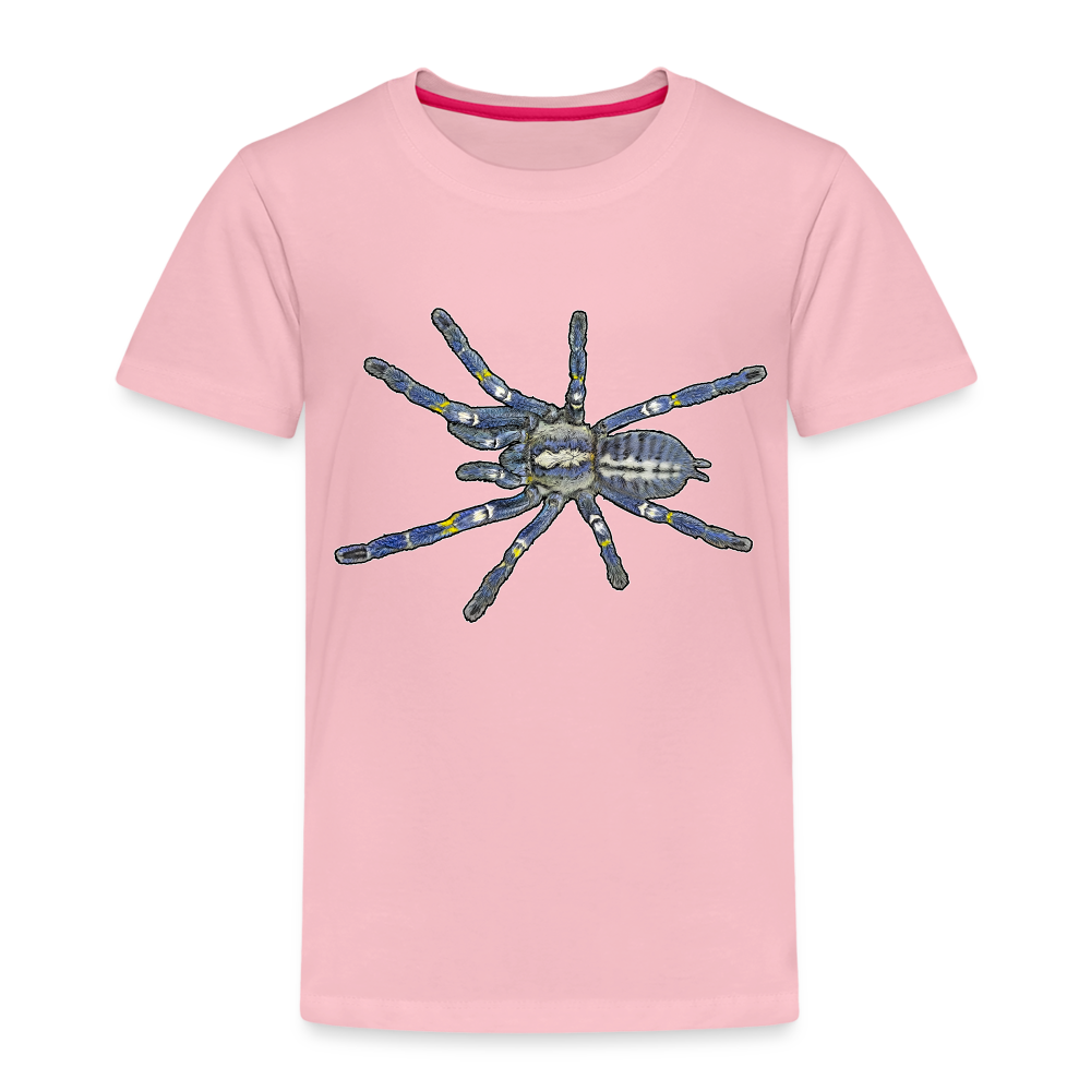 Kinder Basic T-Shirt Poecilotheria metallica - Hellrosa