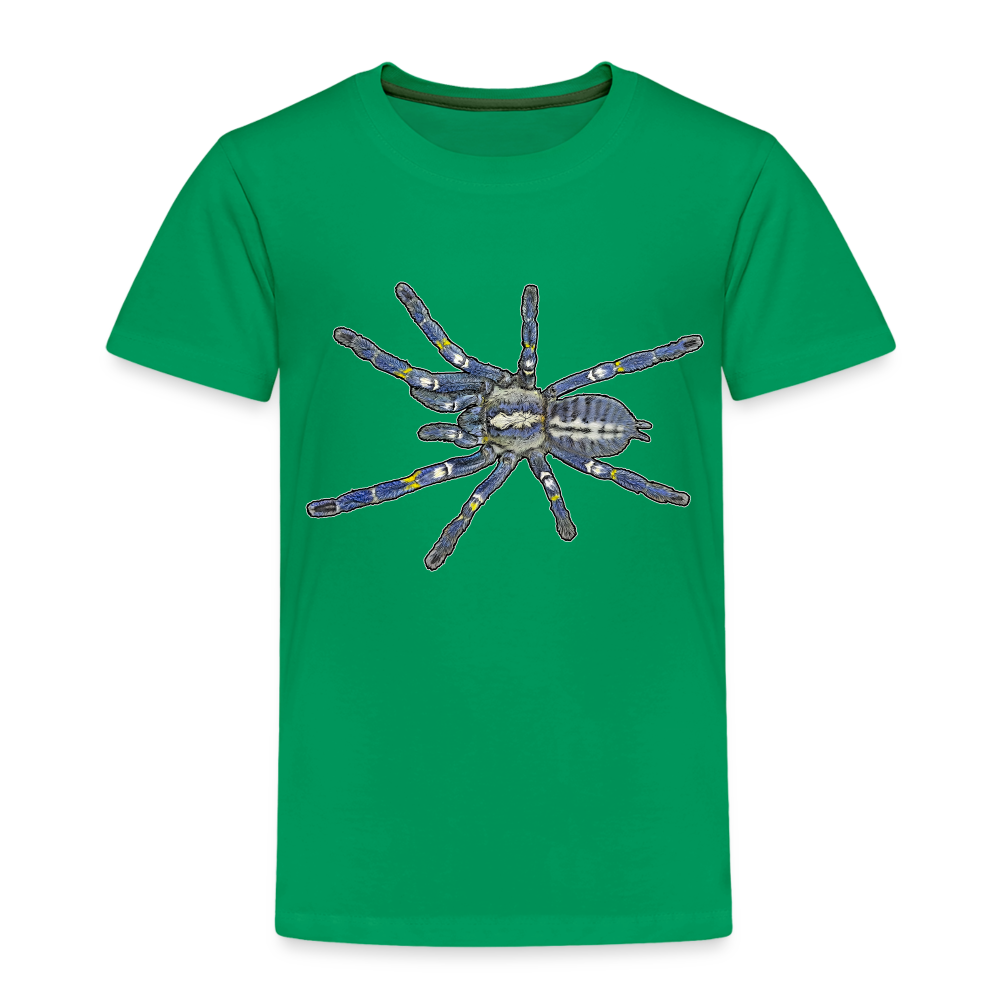 Kinder Basic T-Shirt Poecilotheria metallica - Kelly Green
