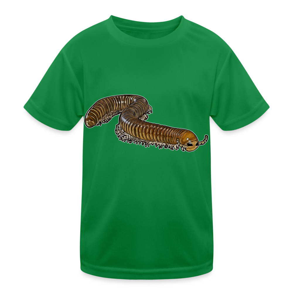 Kinder Funktions-T-Shirt Telodeinopus aoutii - Kelly Green