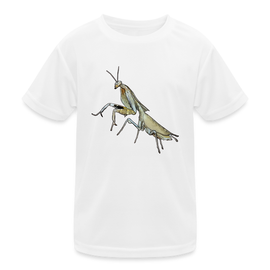 Kinder Funktions-T-Shirt Deroplatys truncata female - weiß