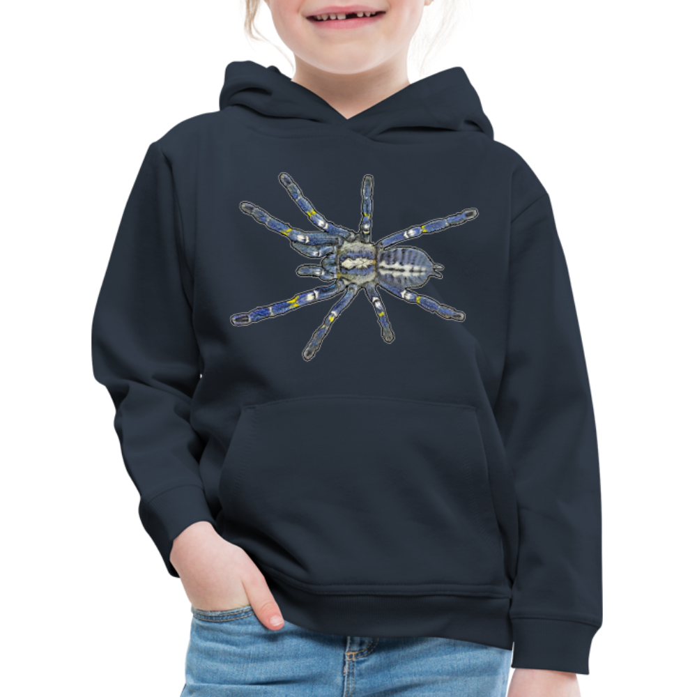 Kinder Hoodie Poecilotheria metallica - Navy