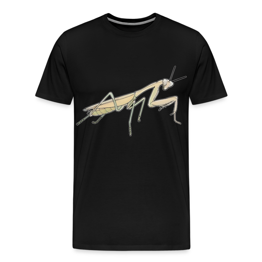 Männer Basic T-Shirt Hierodula membranacea female - Schwarz