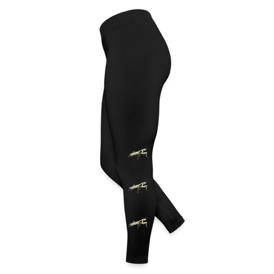 Frauen Jersey Leggings Hierodula membranacea female - Schwarz