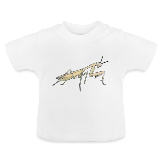 Baby T-Shirt Hierodula membranacea female - weiß