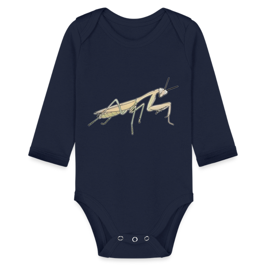 Baby Bio Body lang Hierodula membranacea female - Dunkelnavy