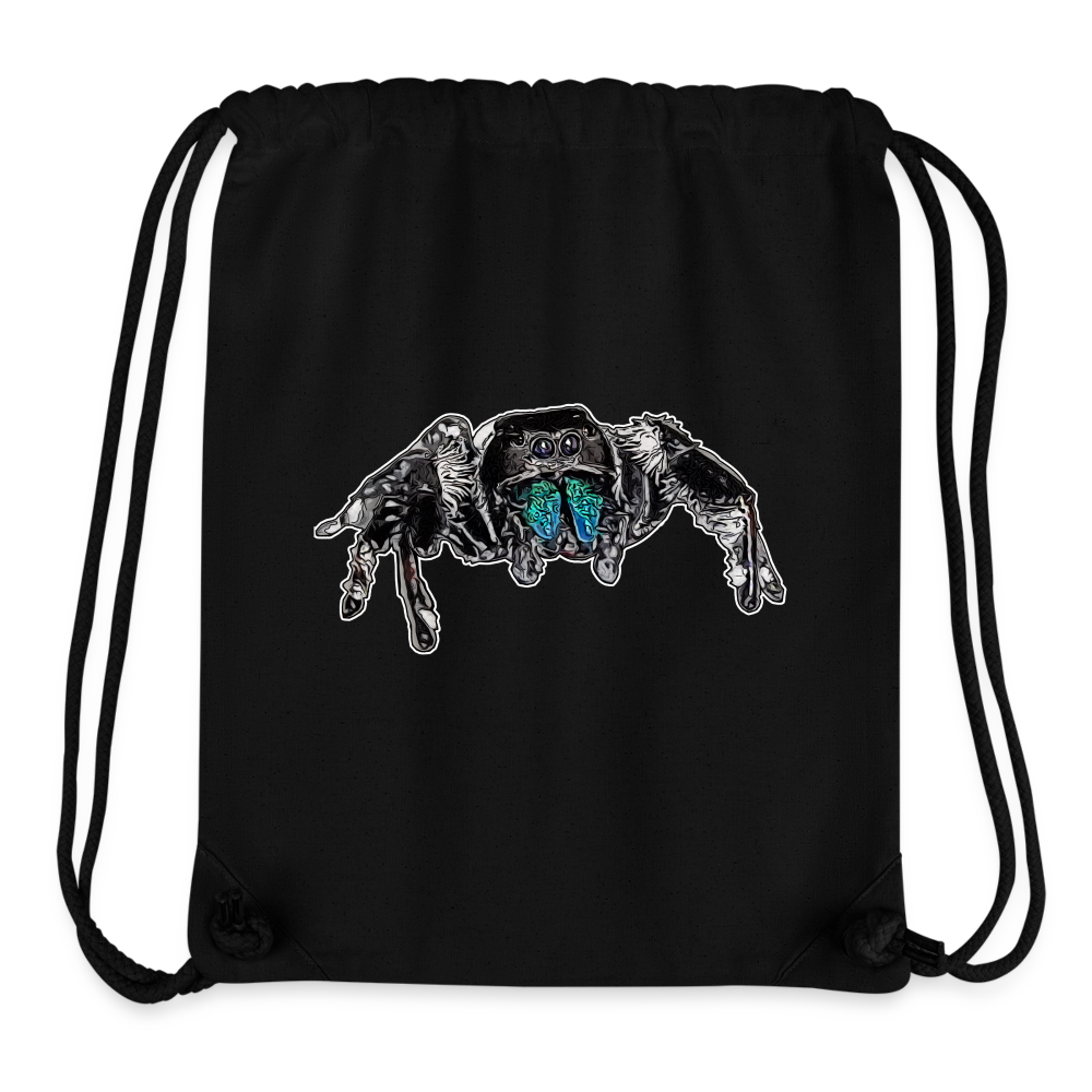 Gym Bag Stanley & Stella Phidippus regius Everglades male - Schwarz