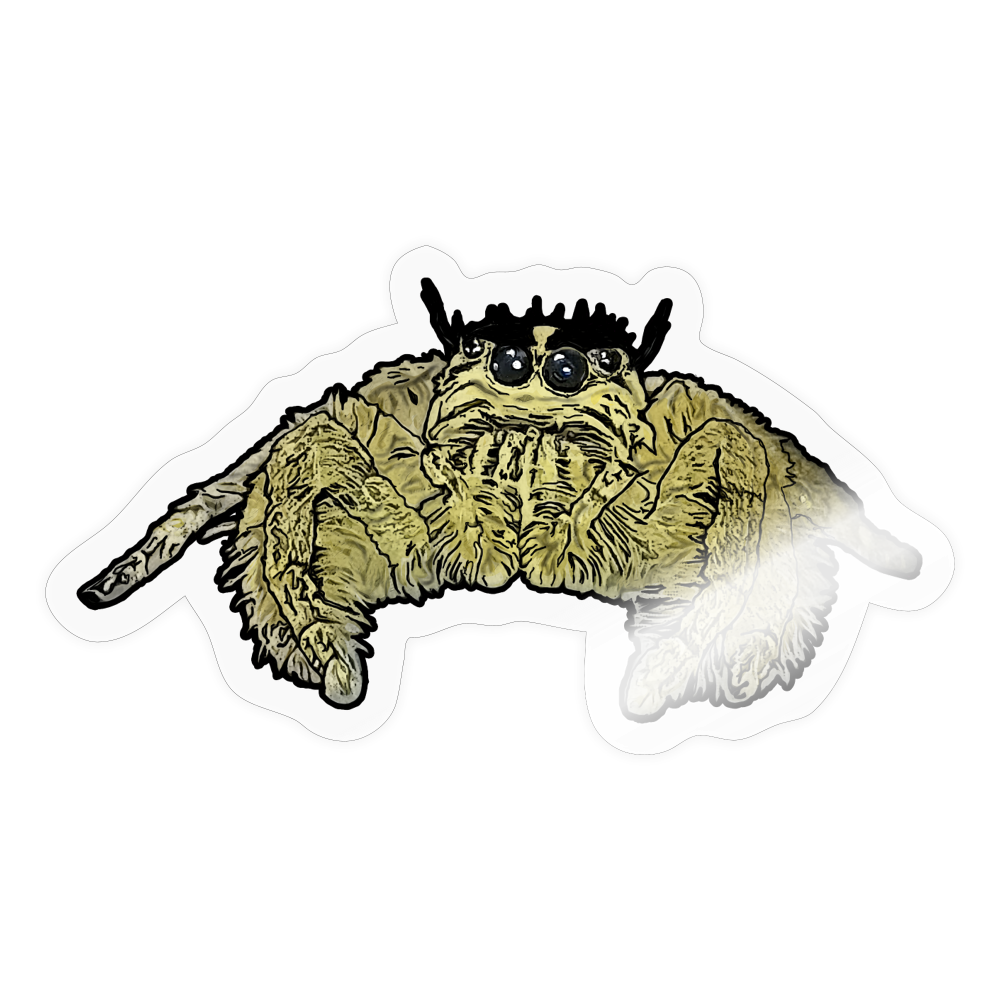 Sticker Hyllus diardi - Transparent glänzend