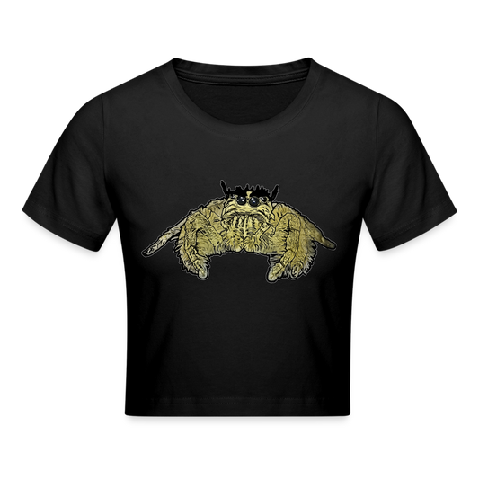 Crop T-Shirt Hyllus diardi - Schwarz