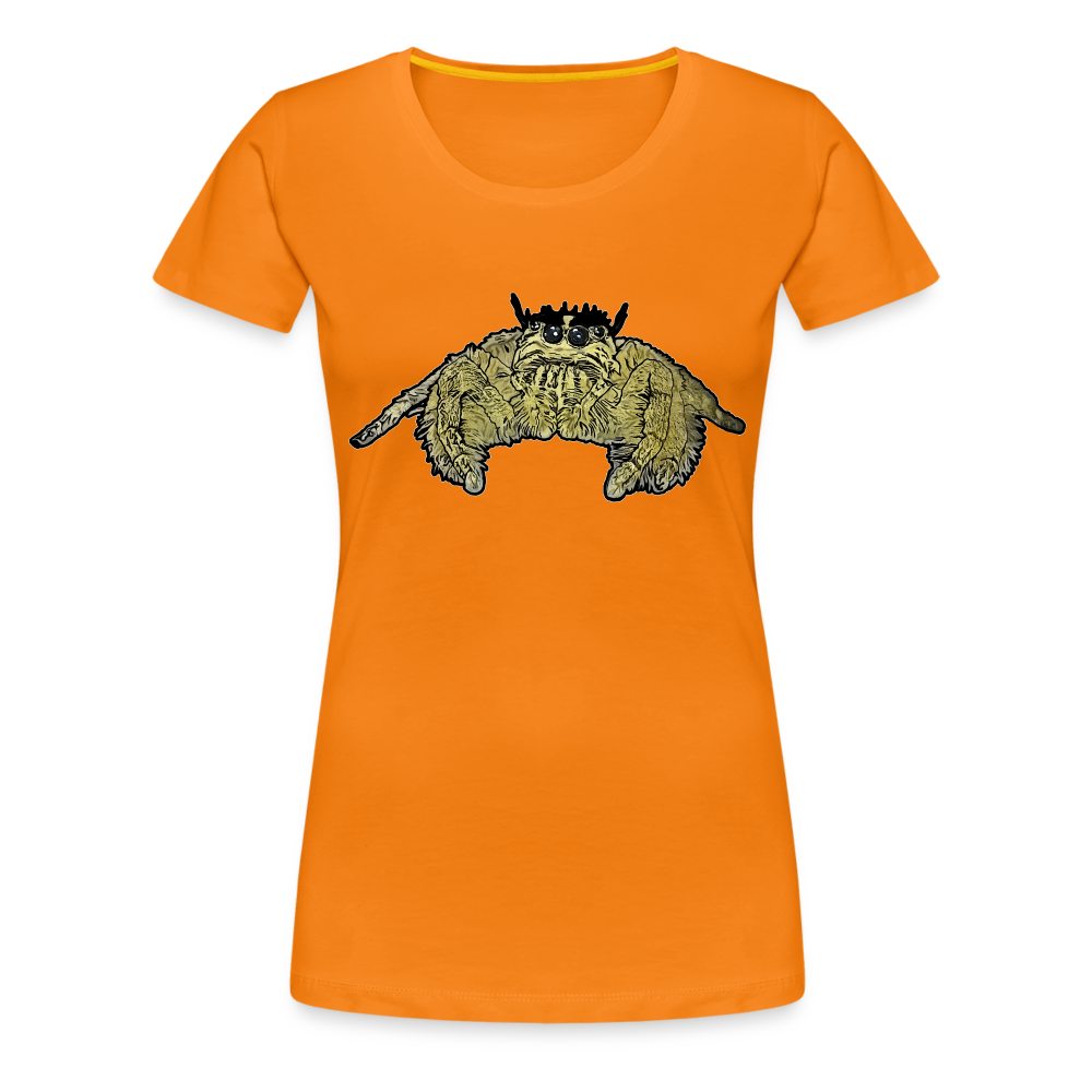 Frauen Basic T-Shirt Hyllus diardi - Orange
