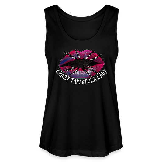 Frauen Stanley & Stella Bio Tank Top Crazy Tarantula Lady - Schwarz