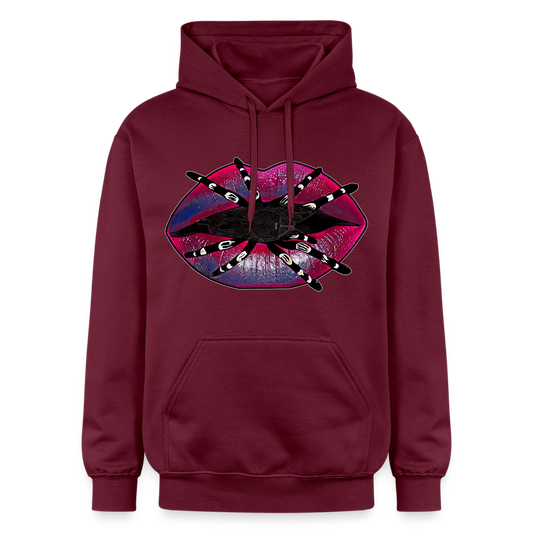 Unisex Gildan Softstyle® Midweight Hoodie Tarantula Lips - Maroon