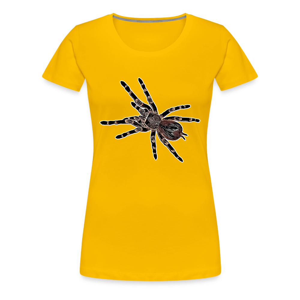 Frauen Basic T-Shirt - sun yellow