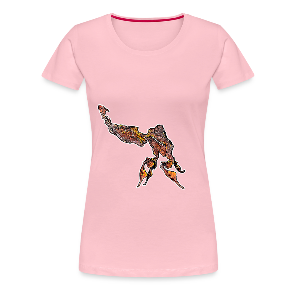 Frauen Basic T-Shirt Phyllocrania paradoxa - rose shadow