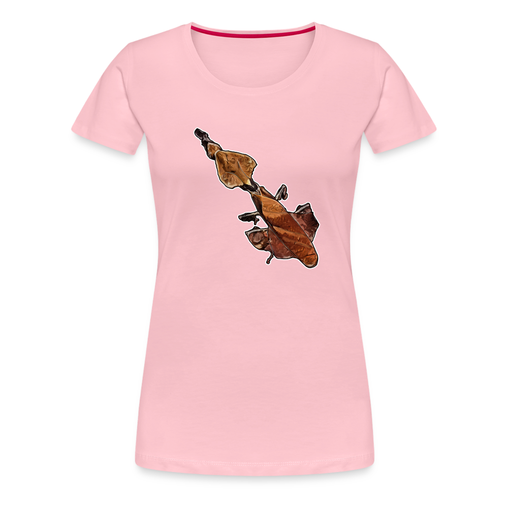 Frauen Basic T-Shirt Phyllocrania paradoxa female - rose shadow