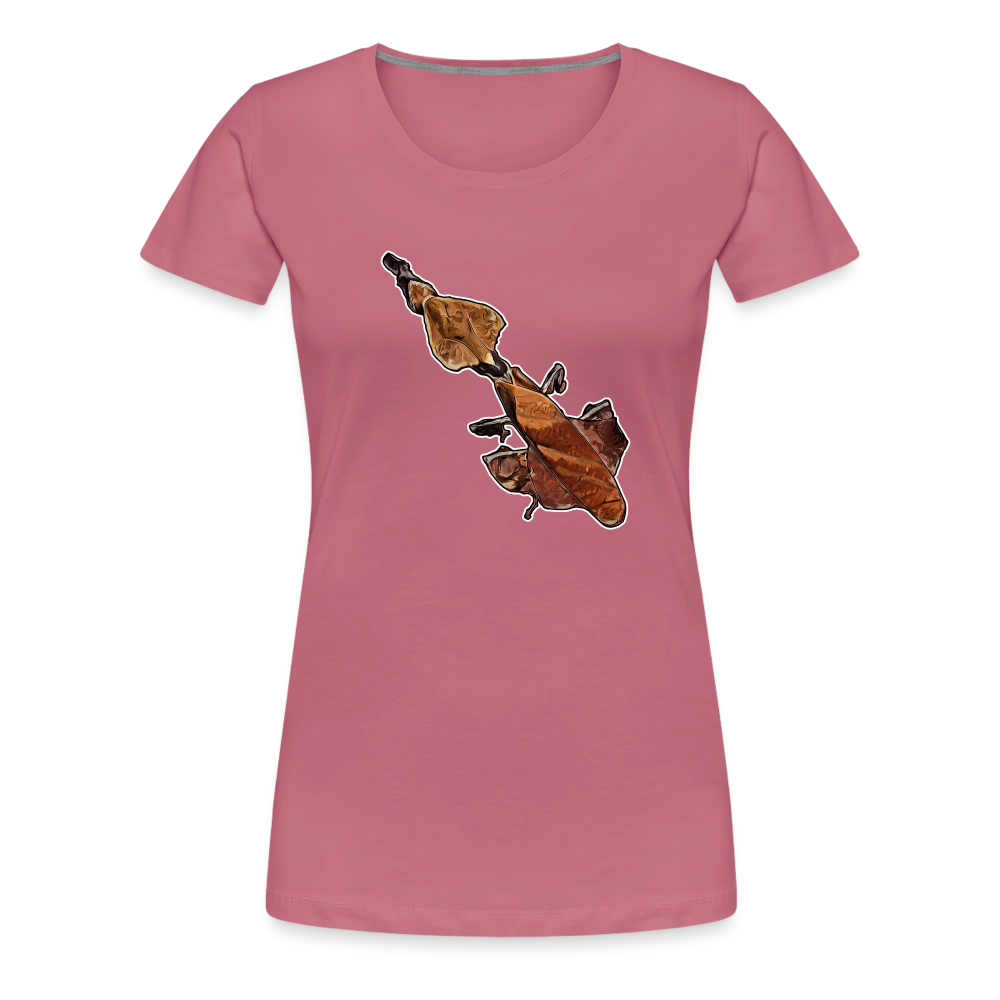 Frauen Basic T-Shirt Phyllocrania paradoxa female - mauve