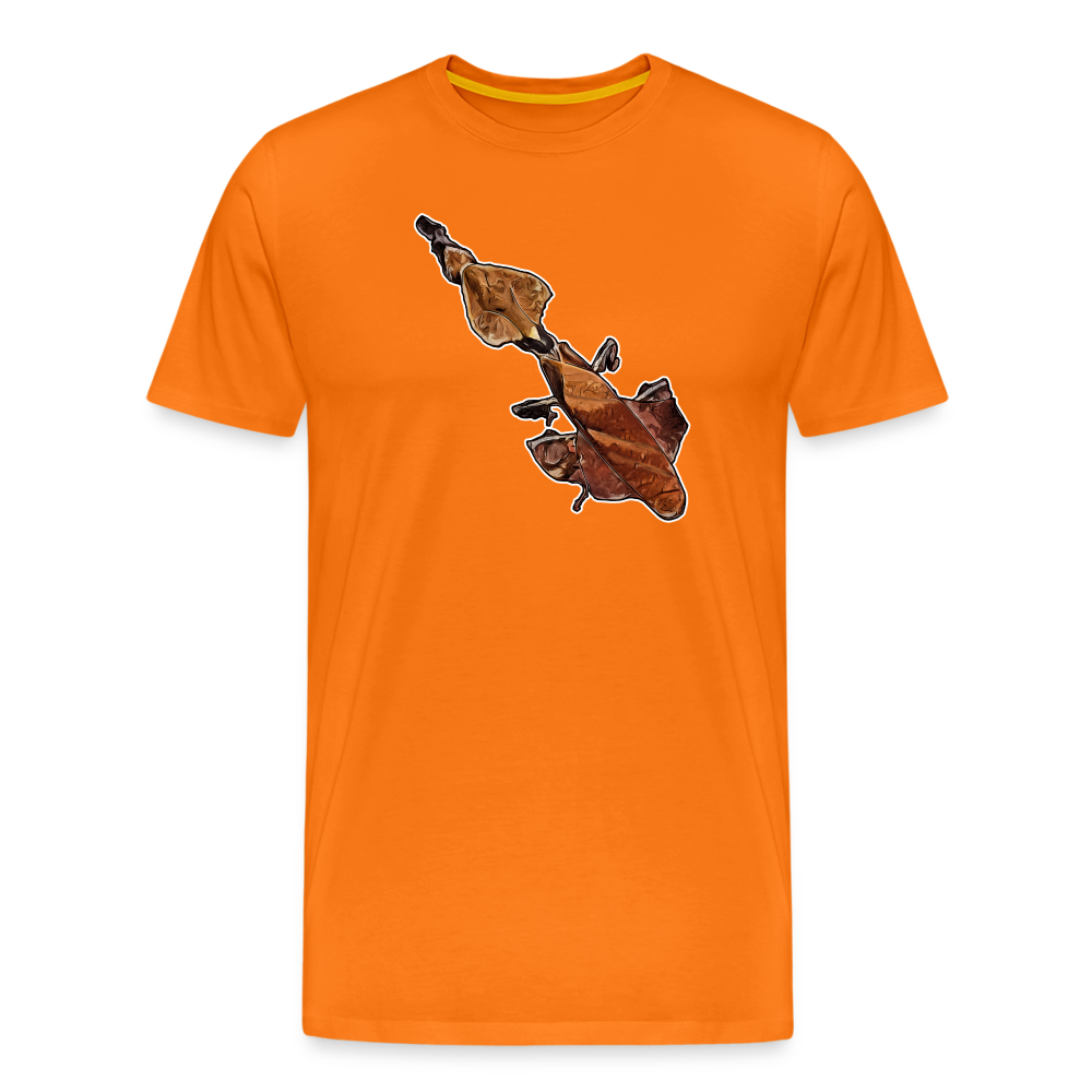 Männer Basic T-Shirt Phyllocrania paradoxa female - orange
