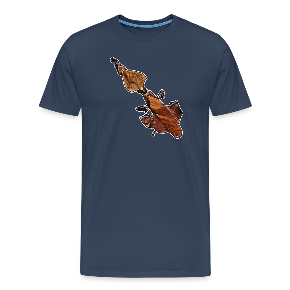 Männer Basic T-Shirt Phyllocrania paradoxa female - navy