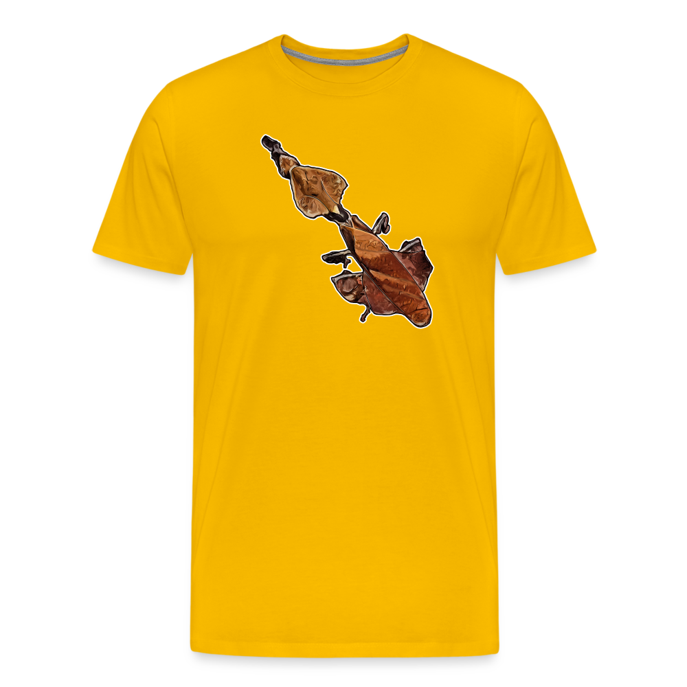 Männer Basic T-Shirt Phyllocrania paradoxa female - sun yellow