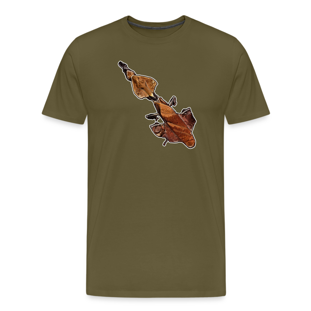 Männer Basic T-Shirt Phyllocrania paradoxa female - khaki