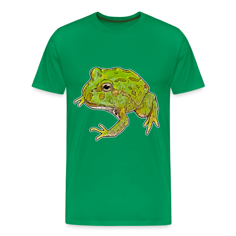 Männer Basic T-Shirt Ceratophrys cranwelli Peppermint Blue - kelly green