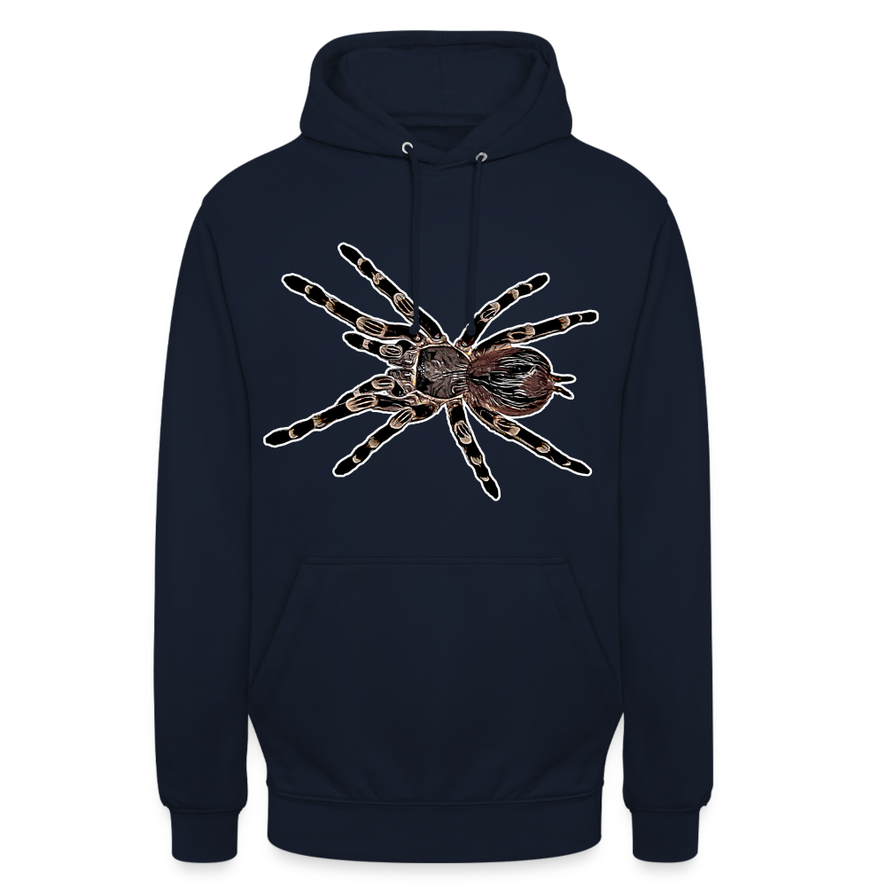Unisex Hoodie Acanthoscurria geniculata - navy