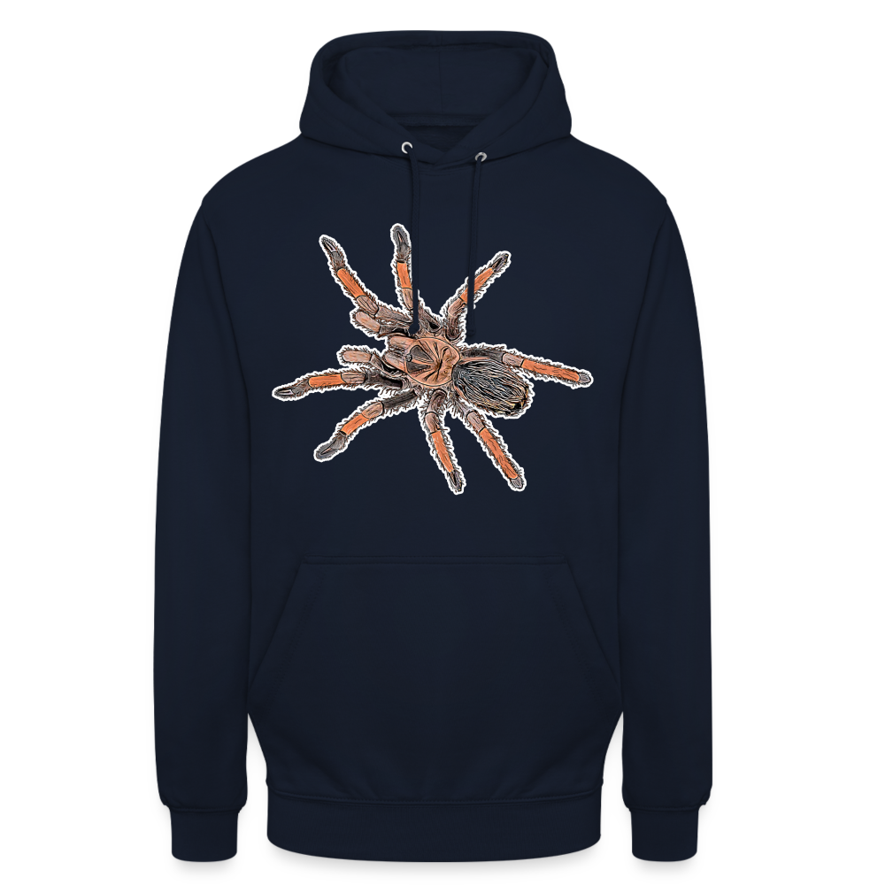 Unisex Hoodie Brachypelma emilia - navy
