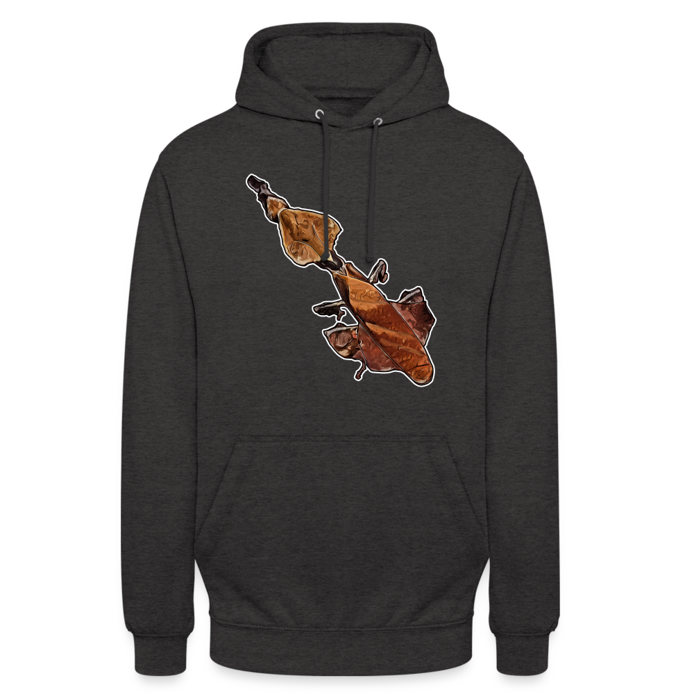 Unisex Hoodie Phyllocrania paradoxa - charcoal grey