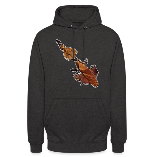 Unisex Hoodie Phyllocrania paradoxa - charcoal grey